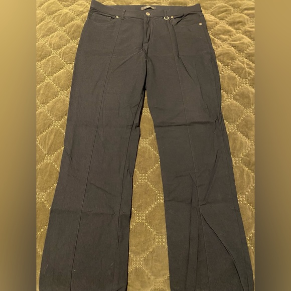 Simon Chang stretch boot leg pant sz 16 - Picture 1 of 2